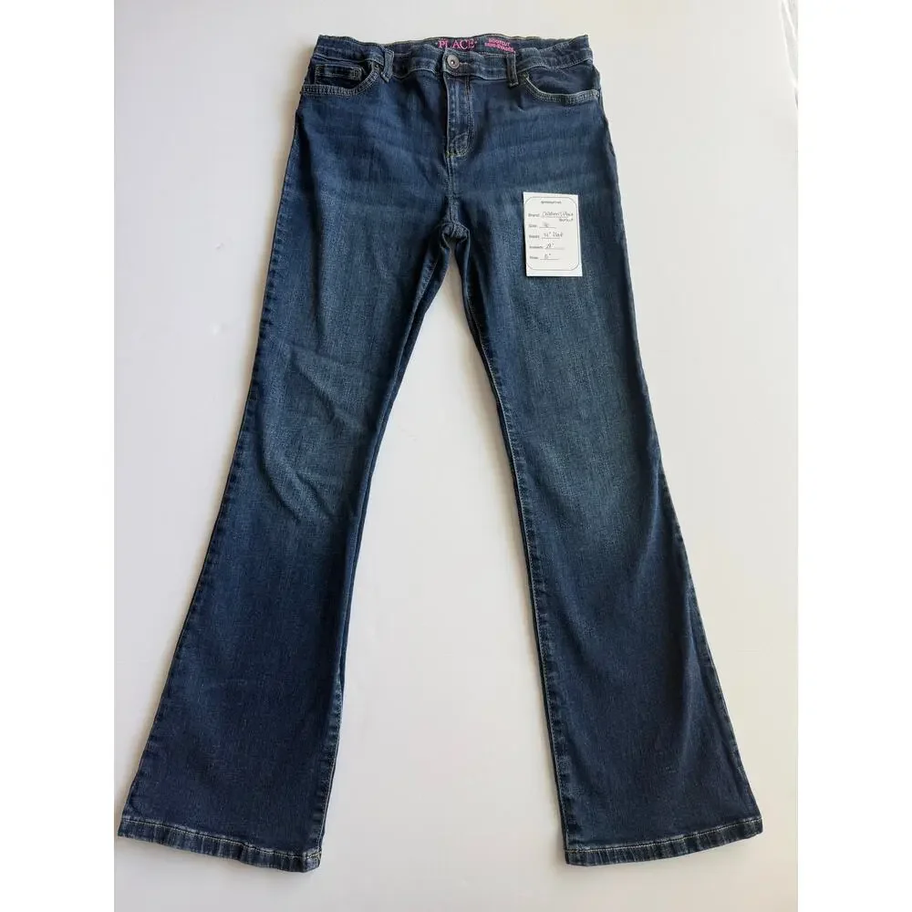Children's Place Girls Bootcut Jeans Lot of 3 Size 16